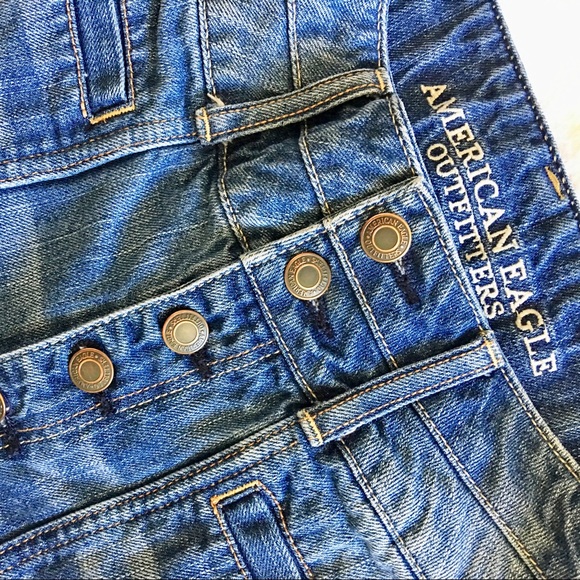 ONLY 1️⃣ LEFT American Eagle Button Up Denim Short - Picture 5 of 6